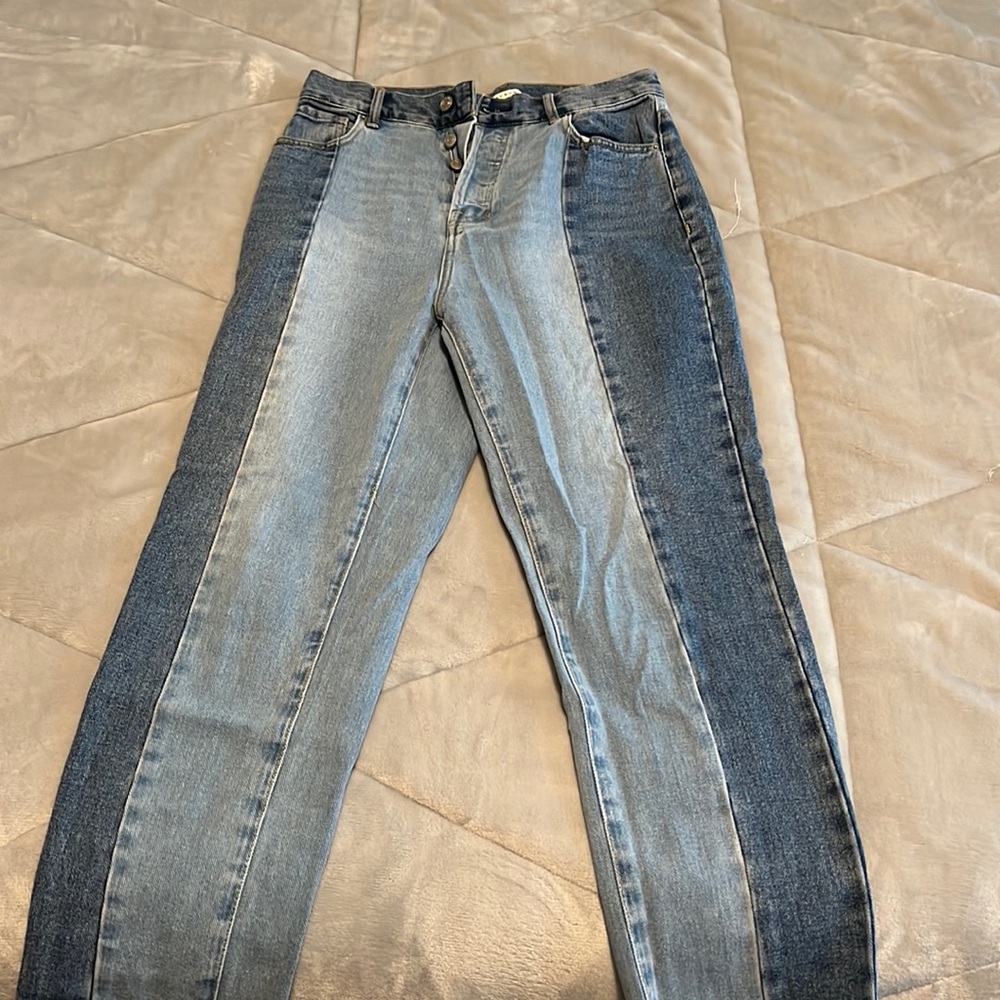 Two toned pacsun jeans.
